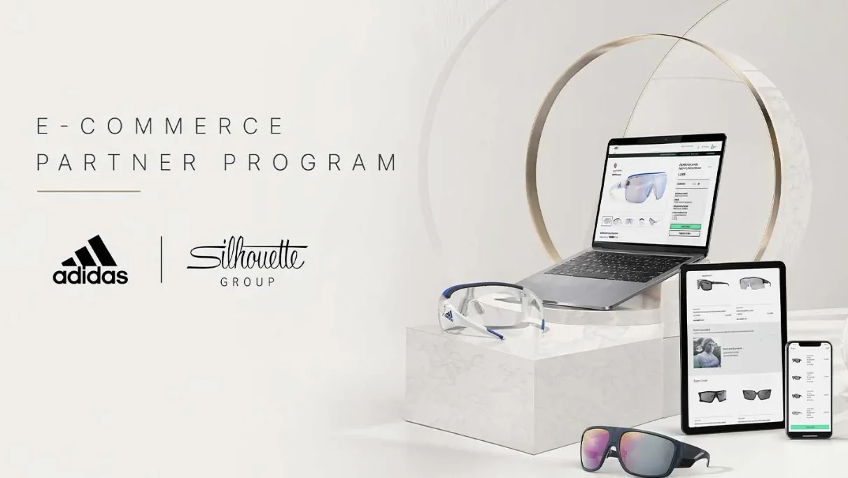 E-commerce partner programme for adidas Sport eyewear and the Silhouette Group